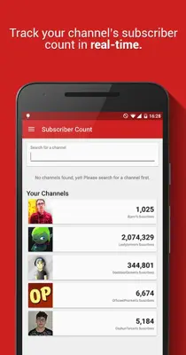 Subscriber Count android App screenshot 6